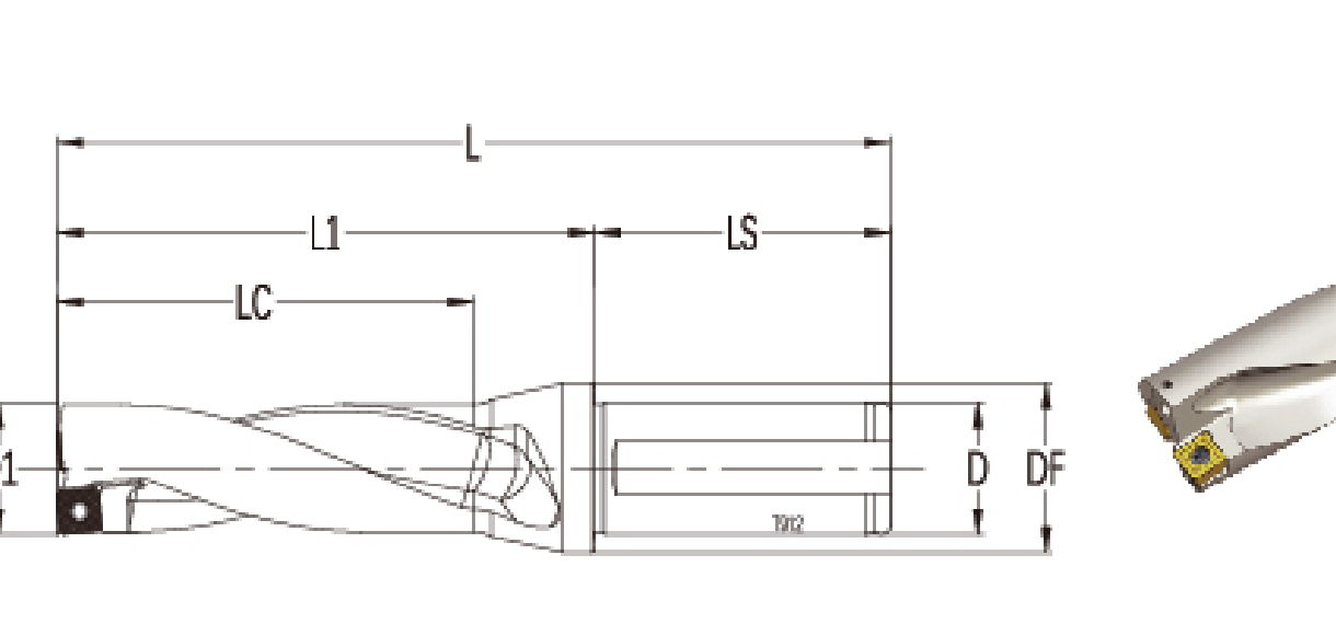 WVU series tool dimensions