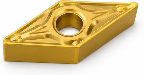 DNMG 55 degree rhombic boring insert profile