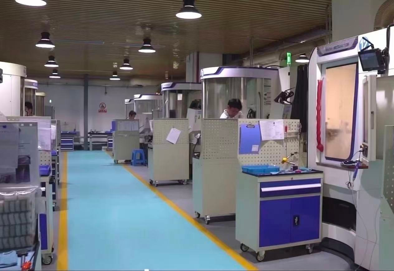 CNC machines on Winvera production floor