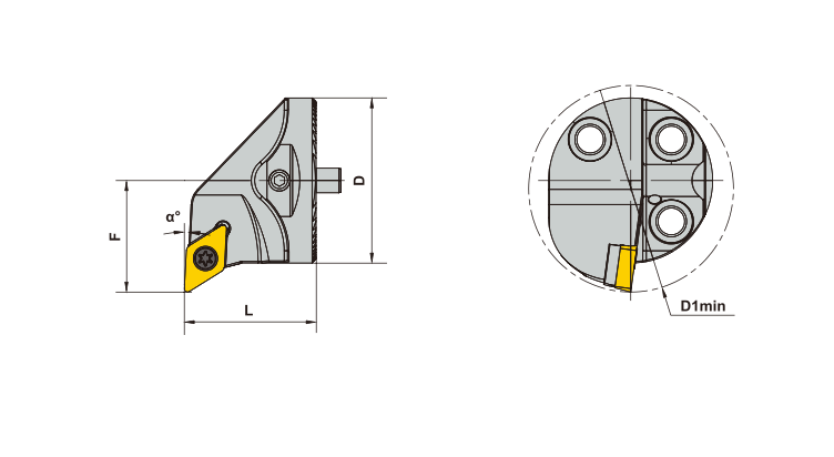 SDUCR damped boring head specifications