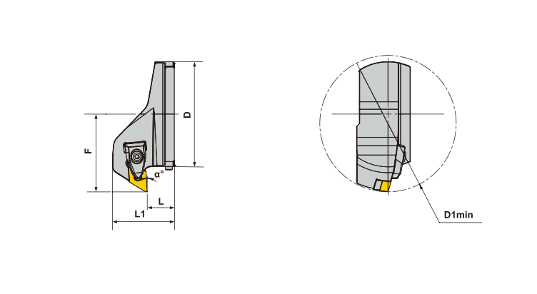 DDZNR damped boring head specifications