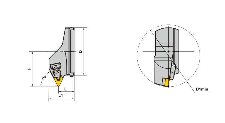 DDPNR damped boring head specifications