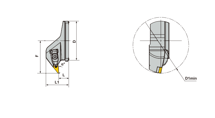 DVZNR damped boring head specifications