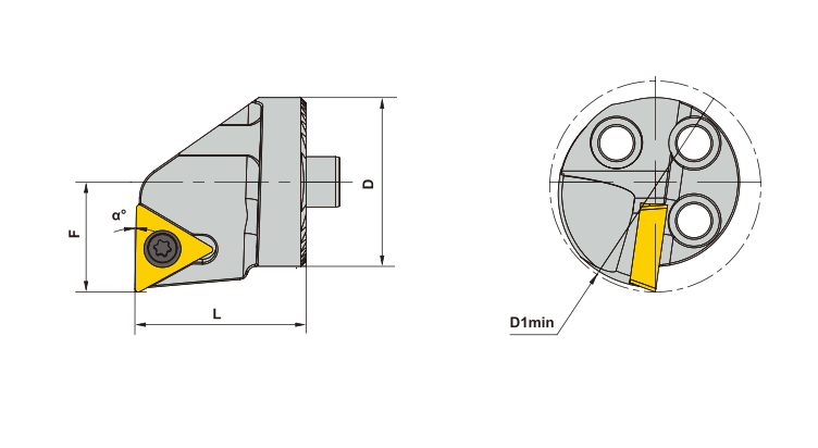 STFCR damped boring head specifications