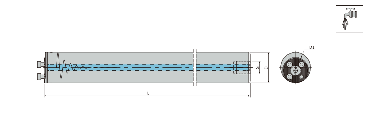 anti-vibration boring bar