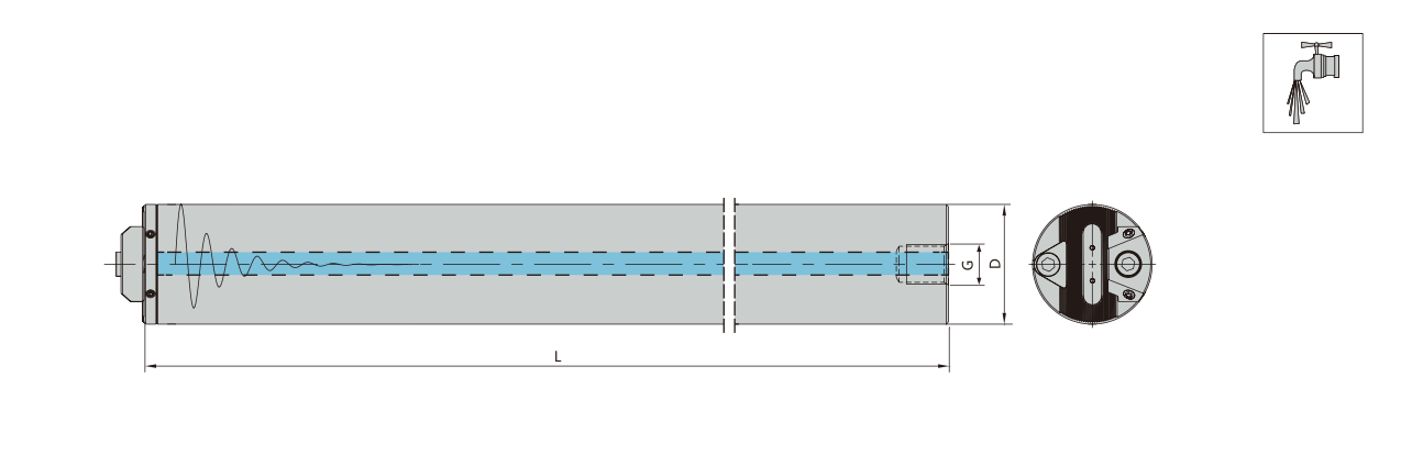 anti-vibration boring bar